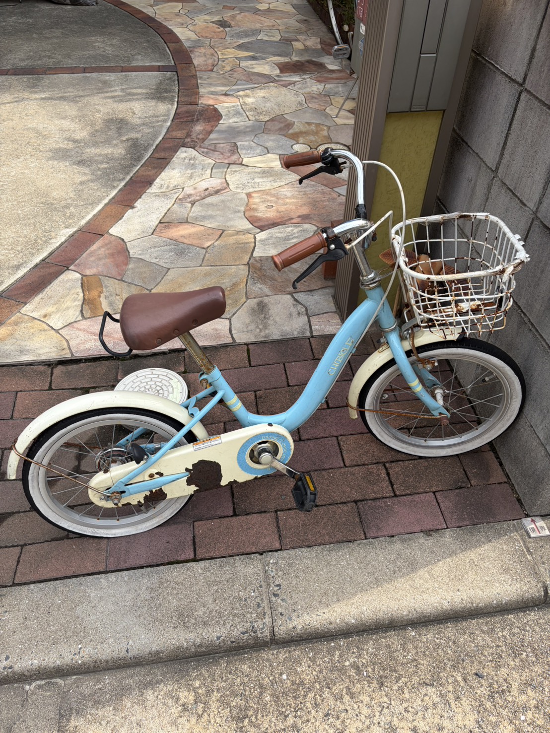 枚方市出口の自転車1台｜無料回収のご依頼の画像