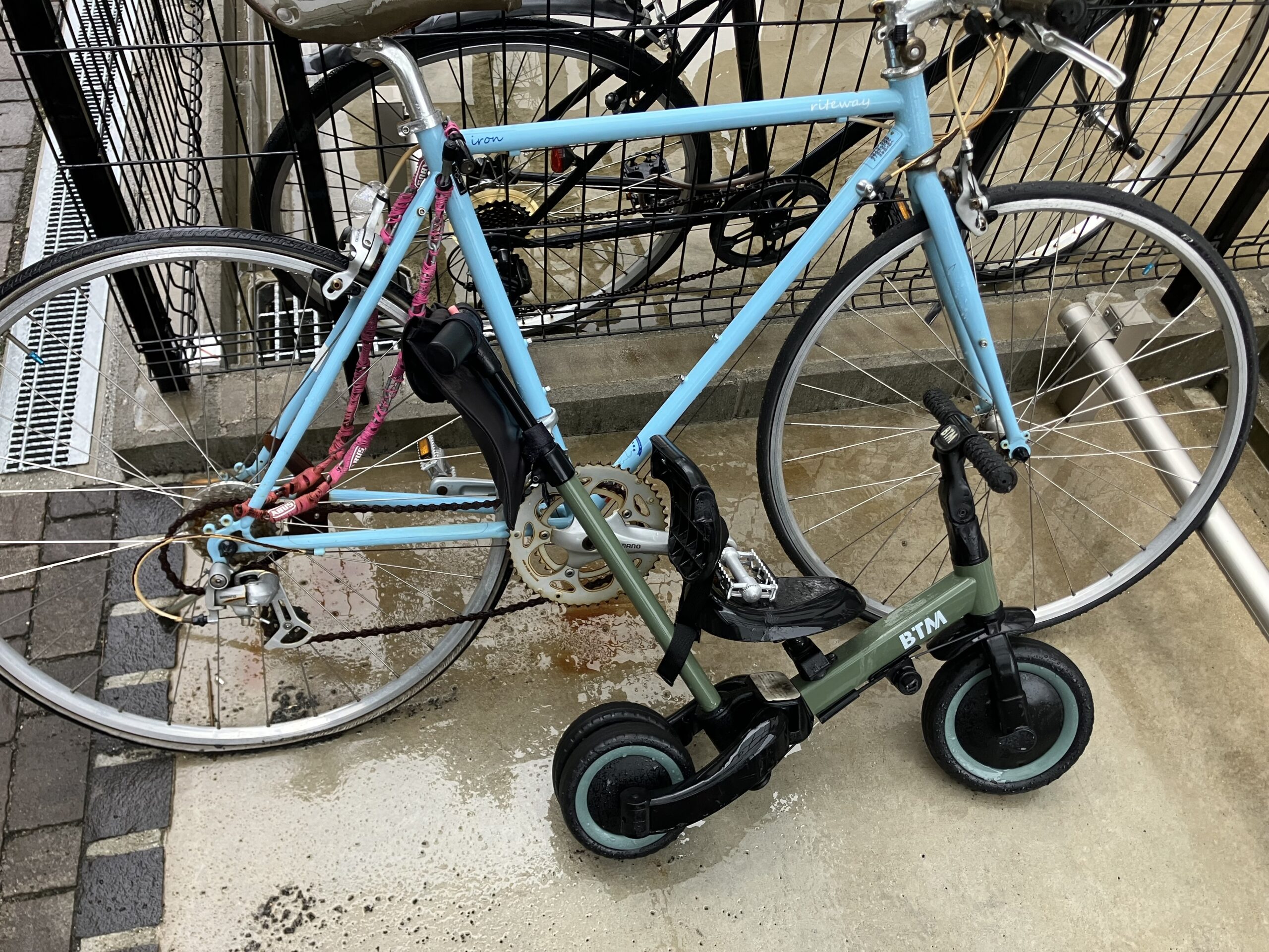 堺市中区深井中町の自転車1台｜無料回収のご依頼の画像